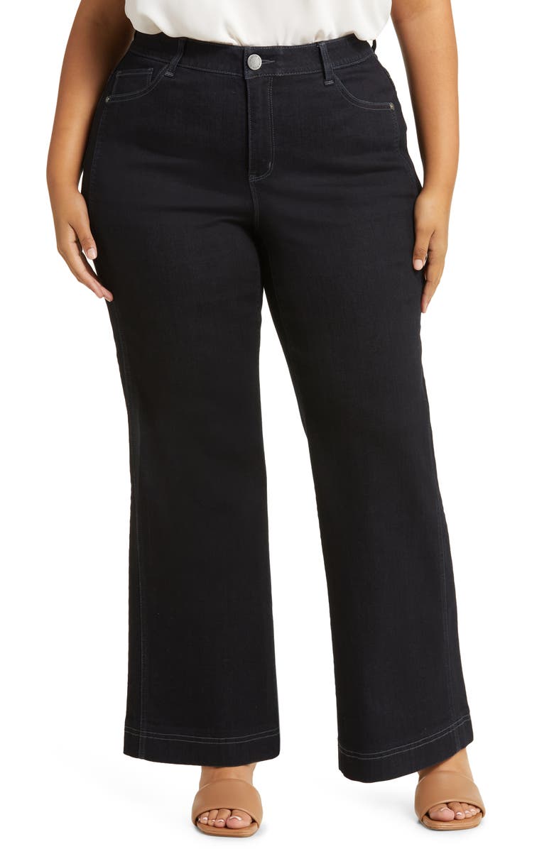 Gracie Skyrise Double Side Seam Wide Leg Jeans