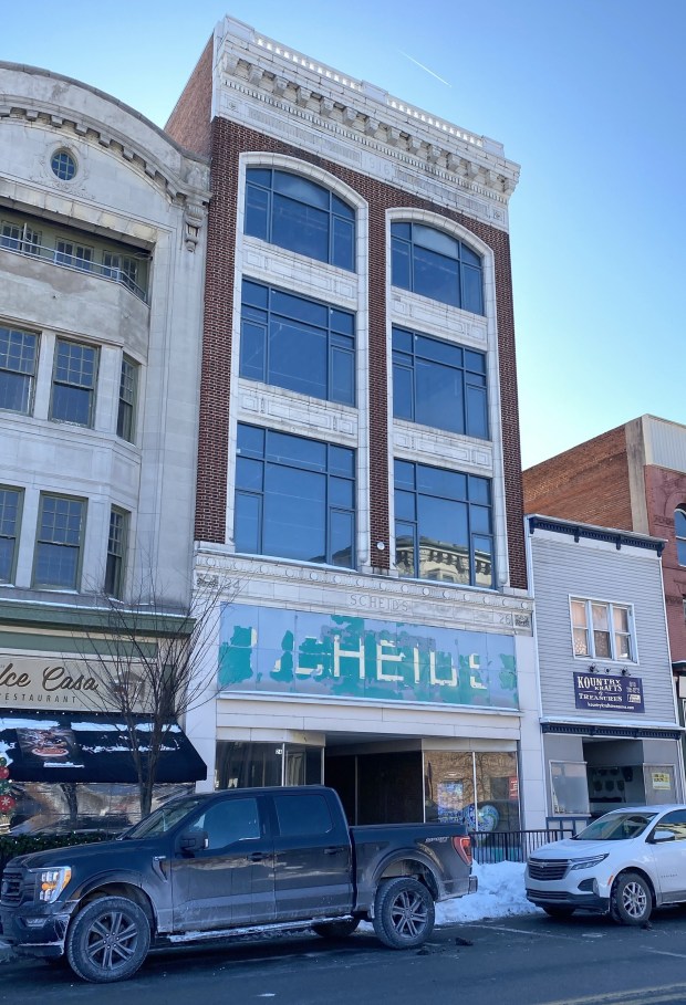 Housing for students at the Kornberg School of Dentistry will be constructed at 24 West Broad  Street in Tamaqua. (JOHN HAEGER/STAFF PHOTOGRAPHER)
