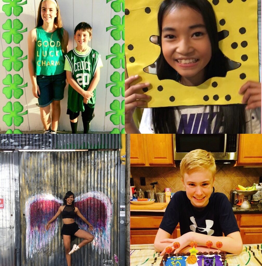 The Daily Aztec editorial board in 2016 (From left to right, top to bottom: Adrielle Hasara, Felicity Desuasido, Emily Barrera, Nick Edgar)