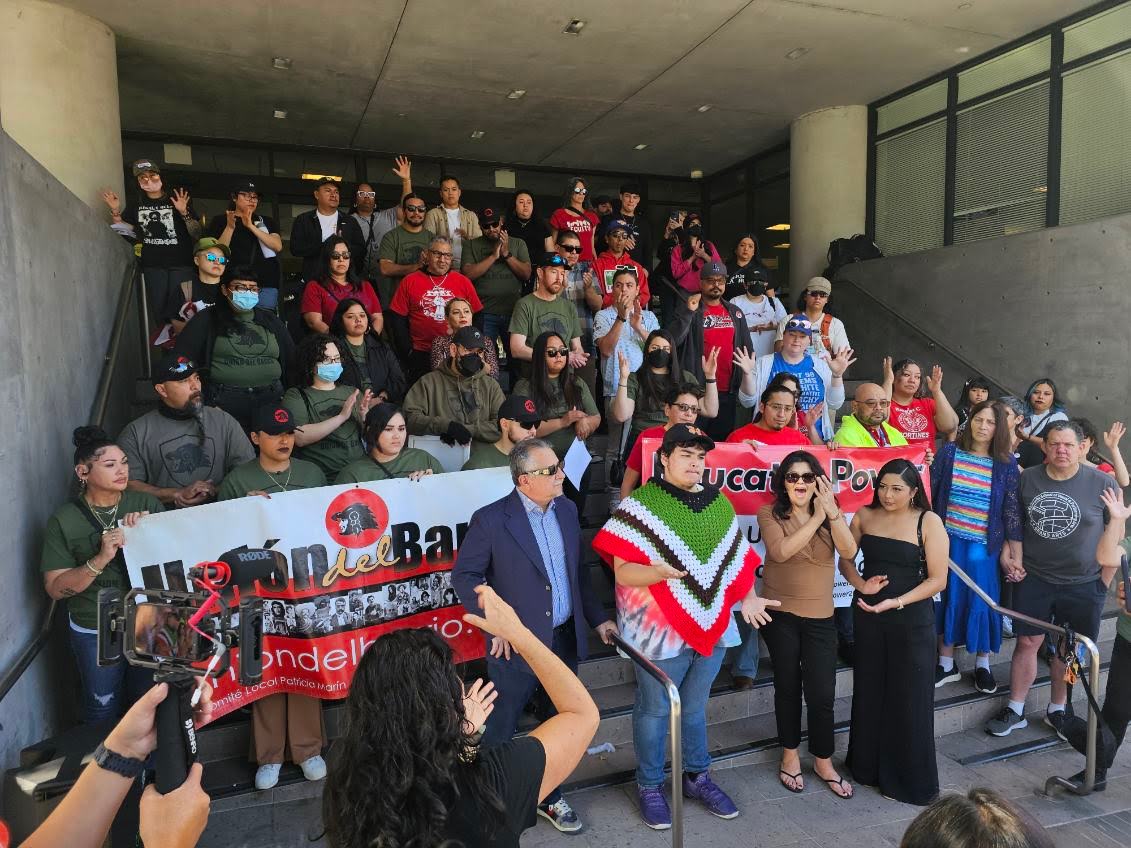 A rally of Los Angeles educators and organizers on Saturday,...