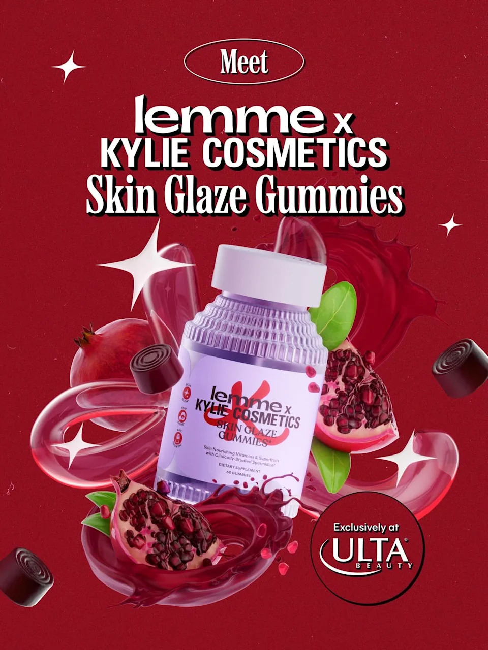 Skin Glaze Gummies are presented as part of a modern self-care routine that merges beauty and wellness.