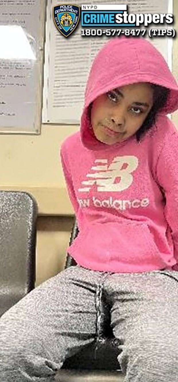 Police released images of this girl who does not speak, and was found wondering the streets in the Bronx. (NYPD)