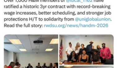 ‘Victory At H&M’ - ‘Largest Wage Increases Ever Secured For RWDSU Local 1102 Members’