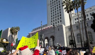 Thousands protest ICE in downtown LA amid nationwide general strike – Annenberg Media