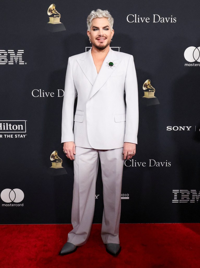 Adam Lambert attends the 68th GRAMMY Awards Pre-GRAMMY Gala 