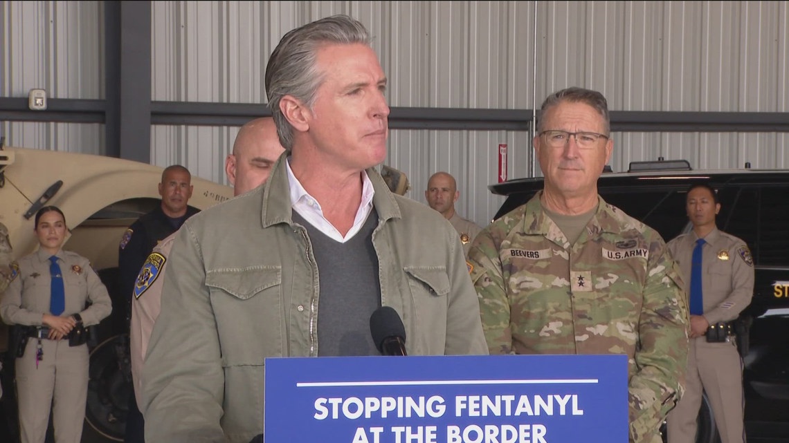 Gov. Newsom visits San Diego, addresses fentanyl enforcement and ICE raids