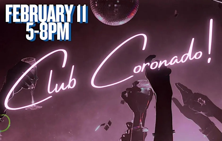 Club Coronado: Dance club vibes, home by nine