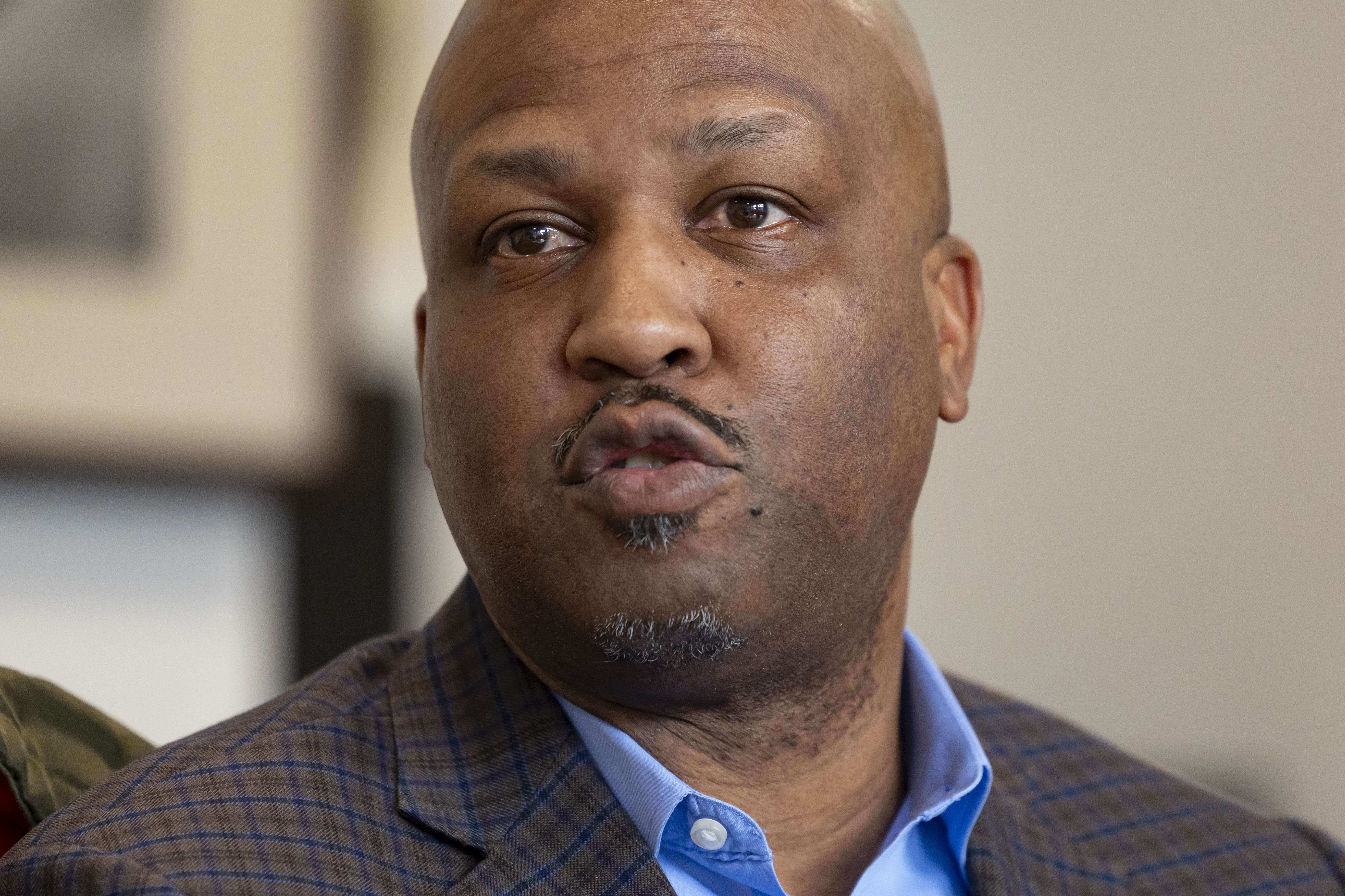 Rory Hoskins, a Democratic candidate for the Illinois' 7th Congressional...