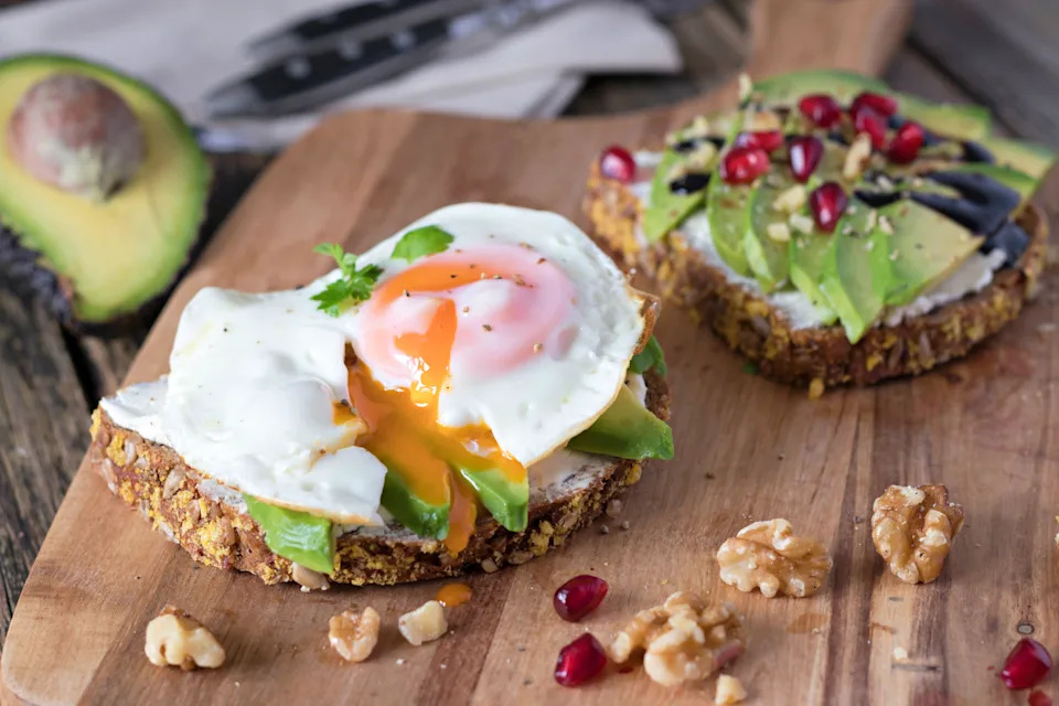 Adding eggs, beans or nut butter can boost your slice of toast.