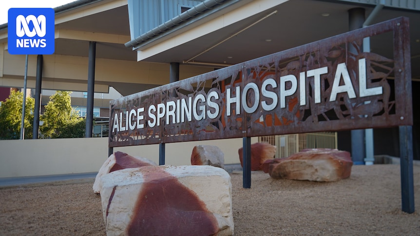 Five arrested after incident at Alice Springs Hospital, police allege weapons brandished inside