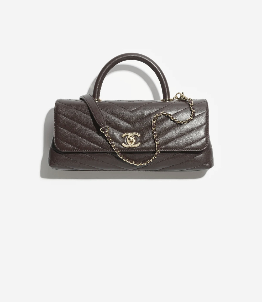 CHANEL, Maxi Flap Bag With Top Handle