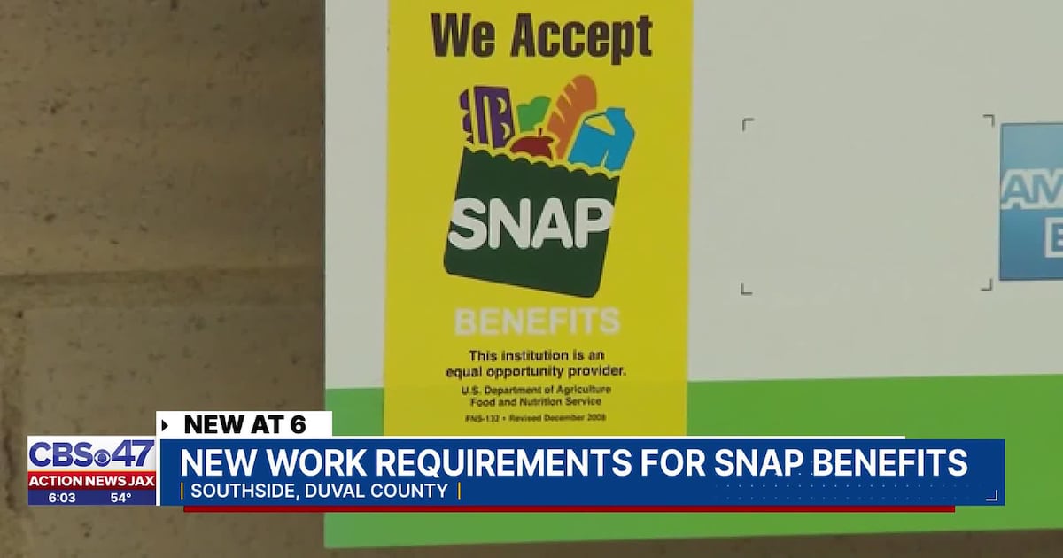 Local families face new, stricter SNAP rules, Lutheran Social Services prepares to serve more – Action News Jax