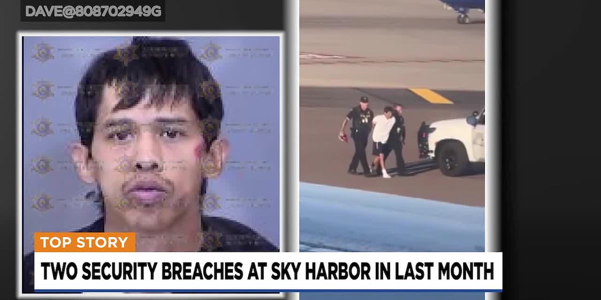 How recent breaches at Phoenix Sky Harbor are raising security concerns