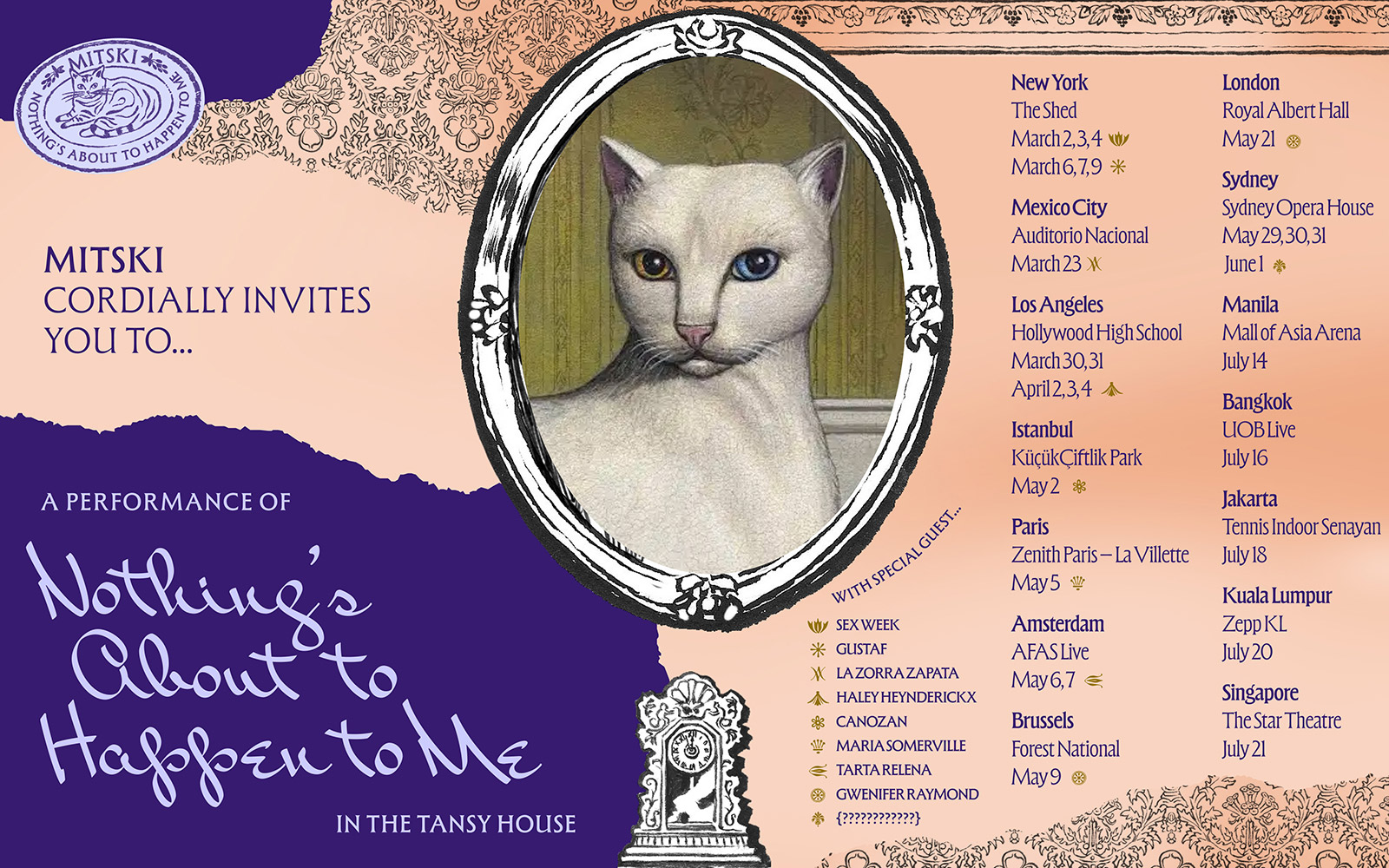 Mitski 2026 residencies