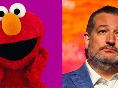 Elmo slams Ted Cruz in Stephen Colbert clip, singing about the far-right senator’s ‘chin full of pubes’