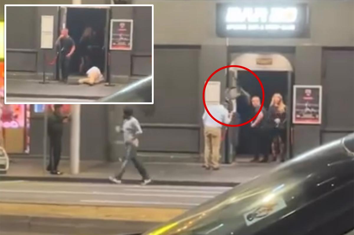 Australian man is hit with flying chair thrown by his friend outside Melbourne strip club