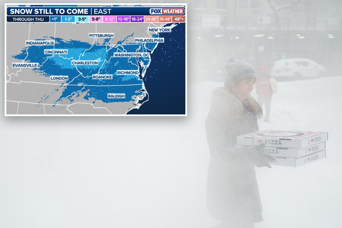 NYC could face more snow as Northeast, Mid-Atlantic brace for freezing cold temps