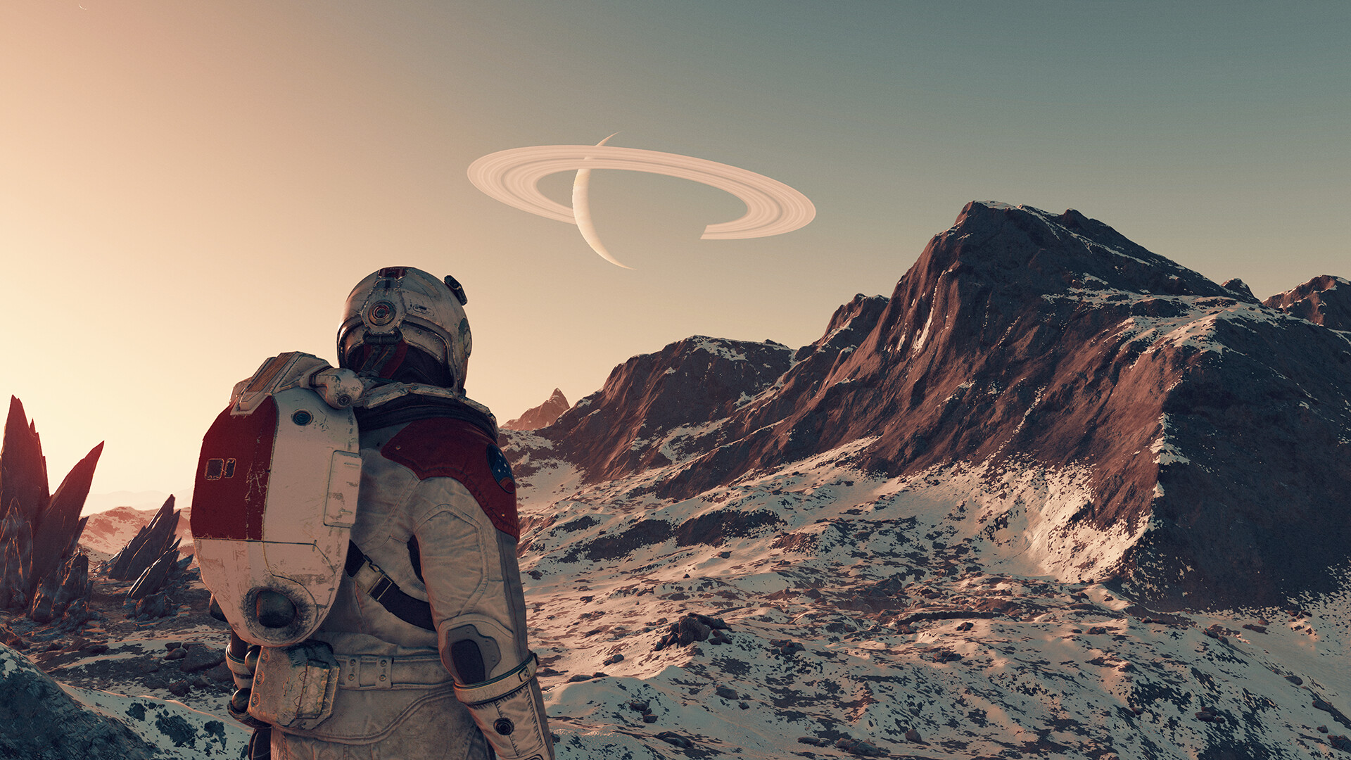 A screenshot from the video game Starfield.