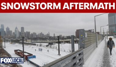 Delivery drivers, teachers face delays as Philadelphia streets remain unplowed