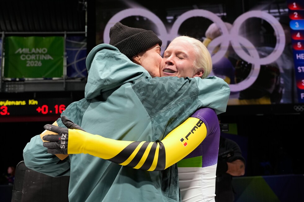 Valentine's Day is celebrated different at the Winter Olympics