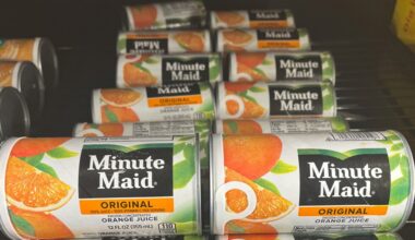 Coca-Cola is discontinuing Minute Maid frozen juices in US and Canada