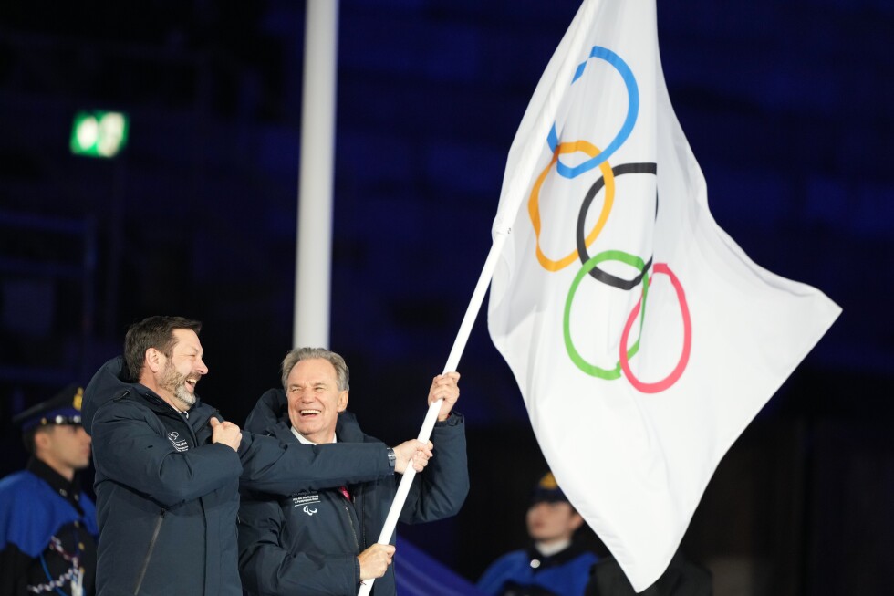 Milan Cortina Olympics closes at Verona Arena as Olympic flag passes to France