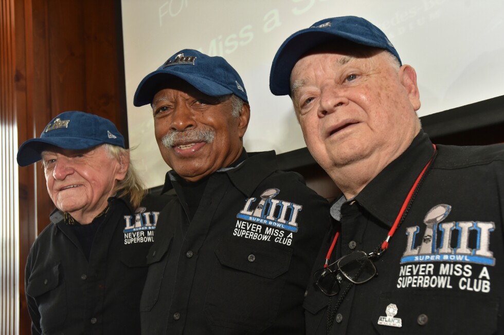 Last 3 fans who 'never missed a Super Bowl' mark 60th game