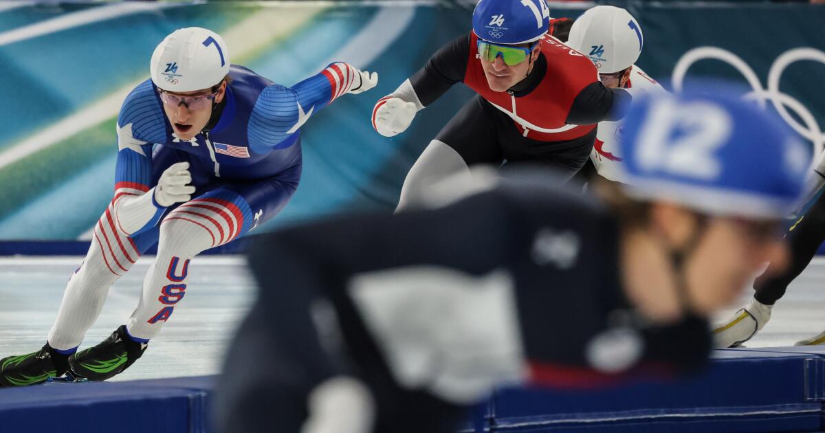 Jordan Stolz misses podium in final Milan-Cortina Olympics event