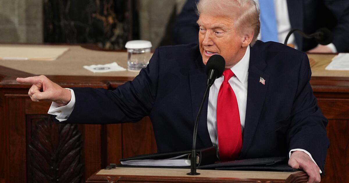 Trump boasts of a 'golden age' in State of the Union amid divisions