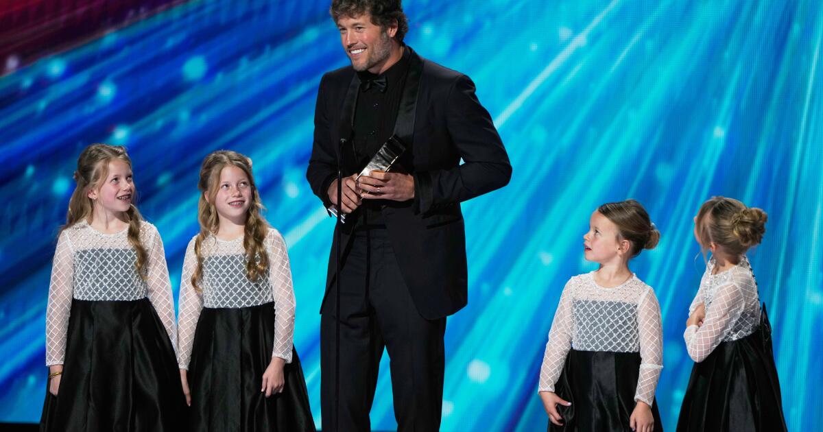 Rams quarterback Matthew Stafford named NFL MVP for 2025 season