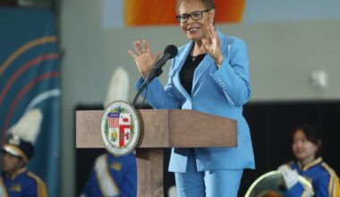 Bass preaches 'unity' in Los Angeles ahead of 2028 Olympics