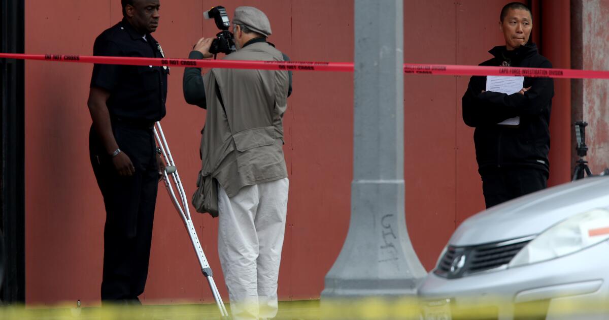 Ex-LAPD officer wanted on murder charge flew overseas without arrest