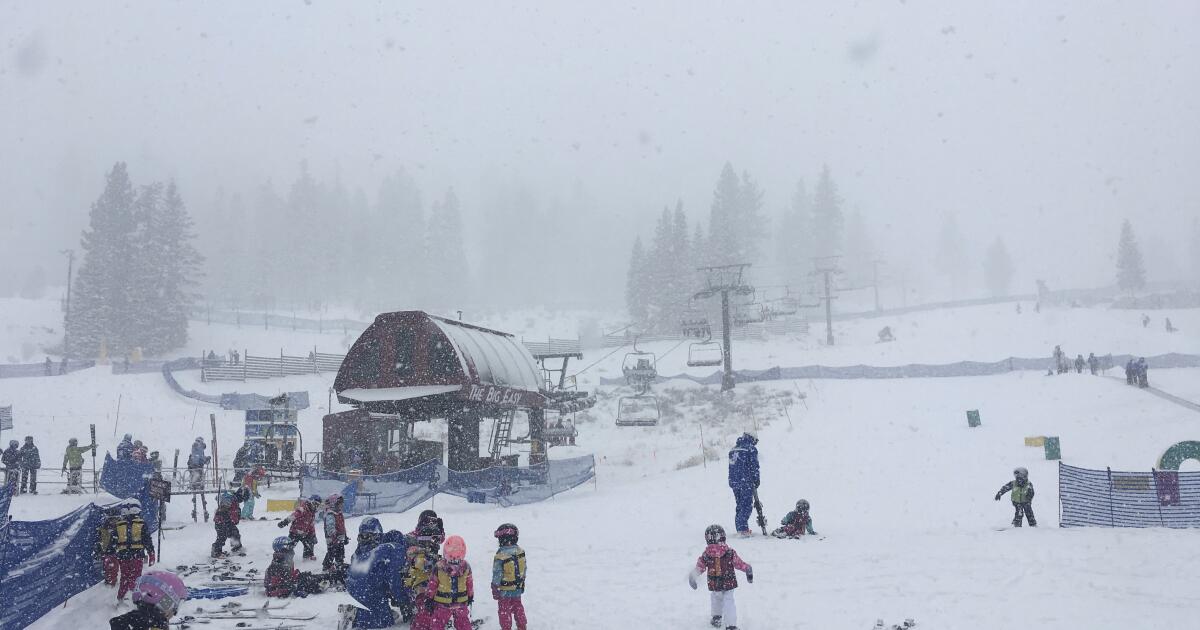Los Angeles man dies in accident at Northern California ski resort
