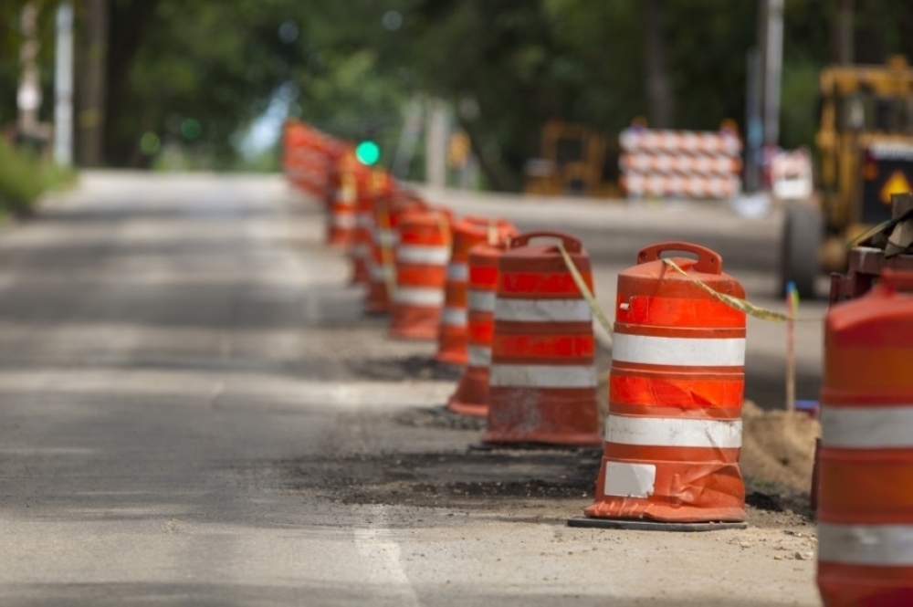 traffic barrels