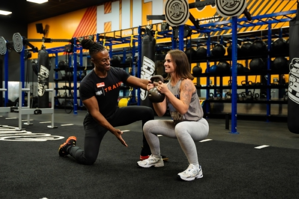 The franchised gym offers a variety of strength and cardio workout equipment and other amenities. (Courtesy Crunch Fitness)