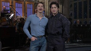 Connor Storrie and Hudson Williams  on SNL