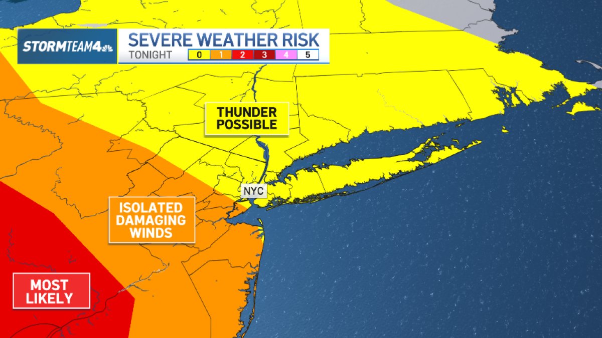 Storms follow record highs, then cold brings possible snow – NBC New York