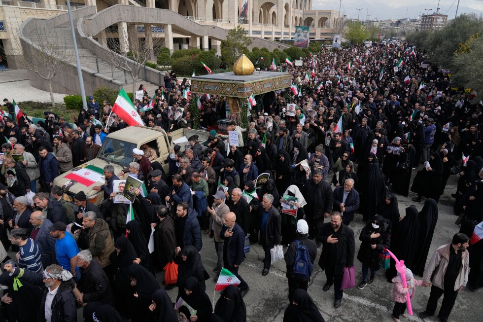 Iran threatens to attack Mideast electrical plants powering US bases