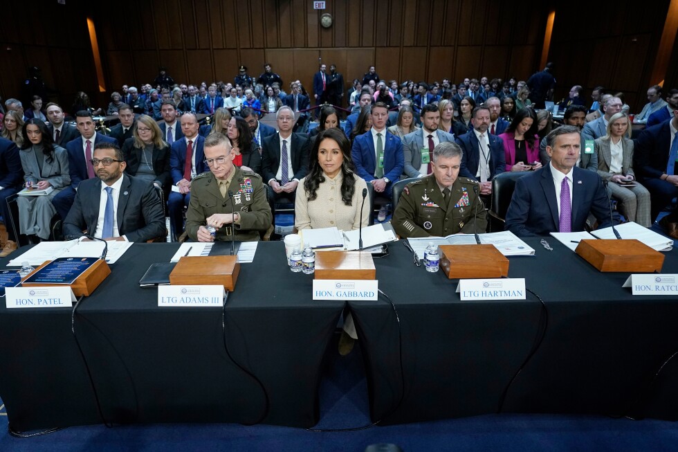 Gabbard deflects when asked about intel she offered Trump before Iran war