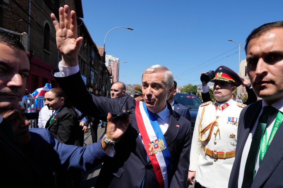Kast sworn in as president in Chile