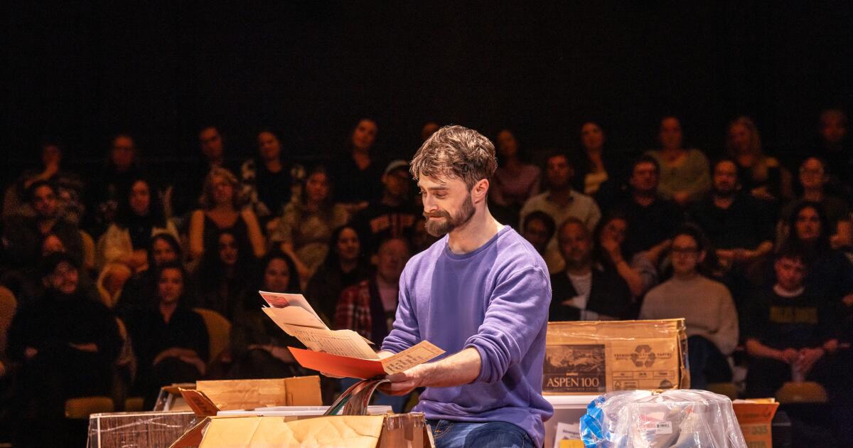 ‘Every Brilliant Thing’ review: The interactive Daniel Radcliffe