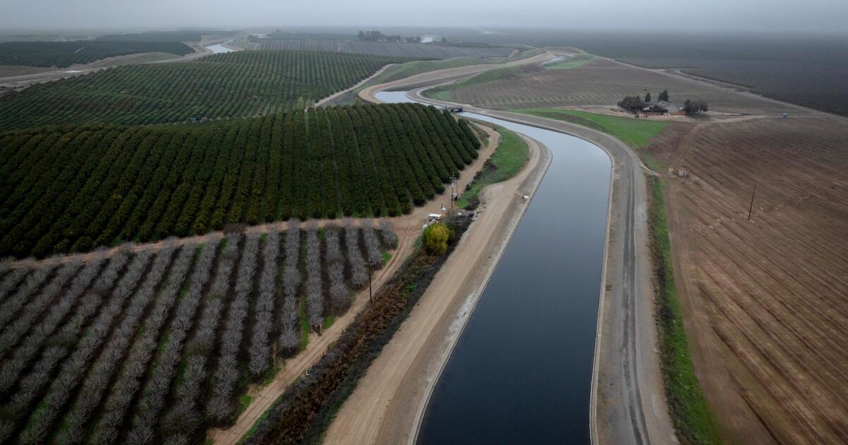 Trump administration spends $540 million on California water projects
