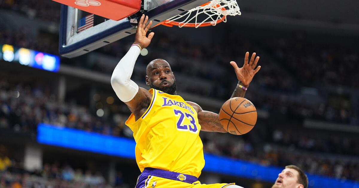 LeBron James breaks another Kareem Abdul-Jabbar record in Lakers loss