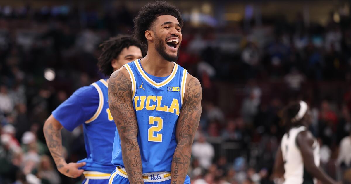 UCLA stuns Michigan State to reach Big Ten tournament semifinals