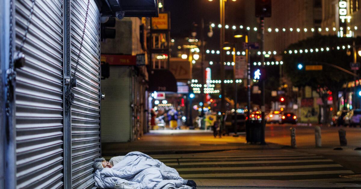 Homeless mortality is down in L.A. County for the first time in a decade.