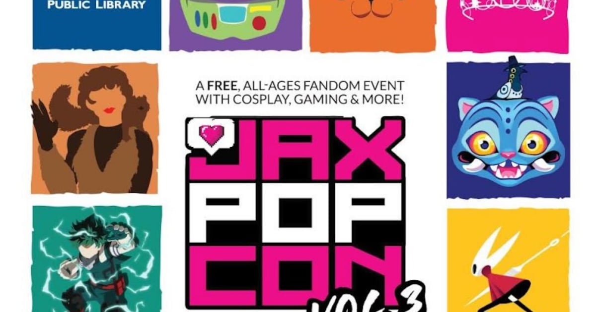 Jax Pop Con happening at the Jacksonville Public Library – 104.5 WOKV