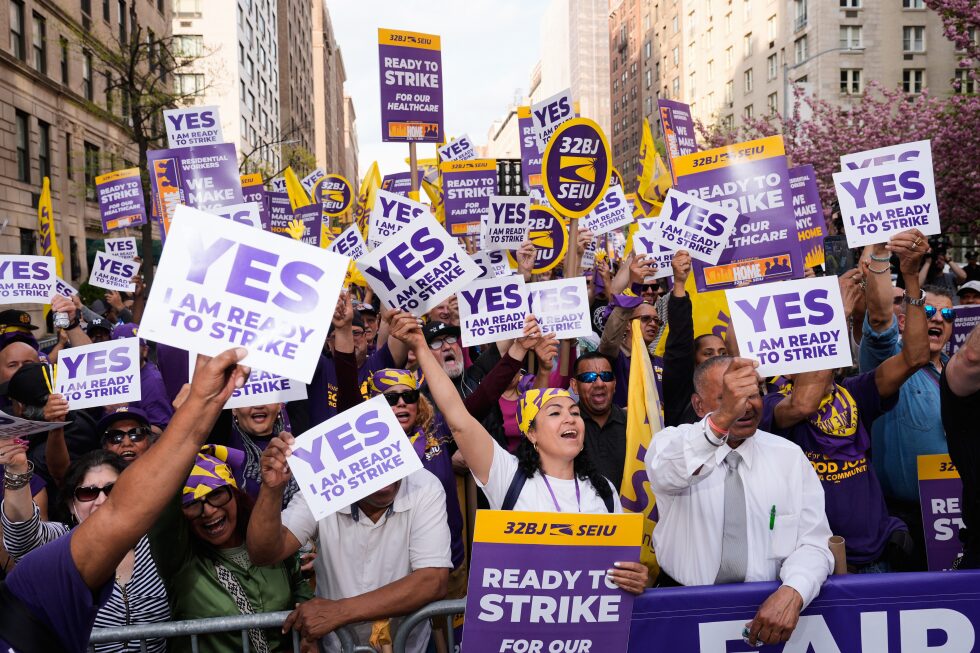 New York City apartment building workers approve potential strike over contract