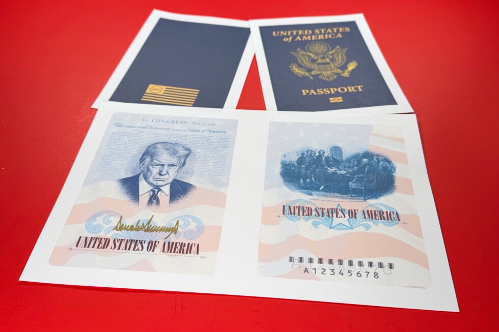 Trump's photo will appear on commemorative passports for US 250th