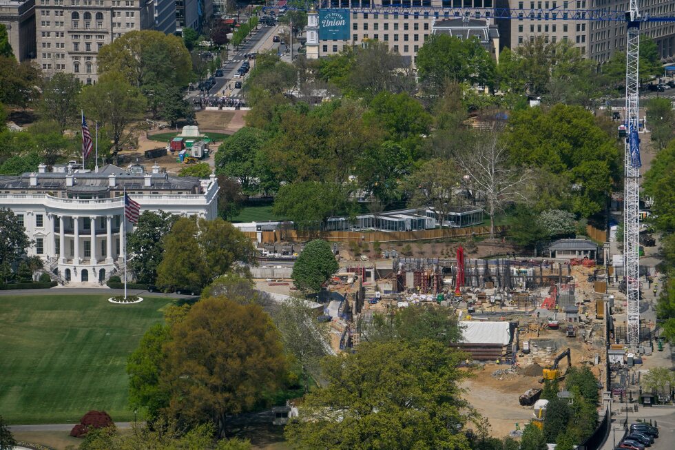 Judge says White House ballroom construction can't begin above ground
