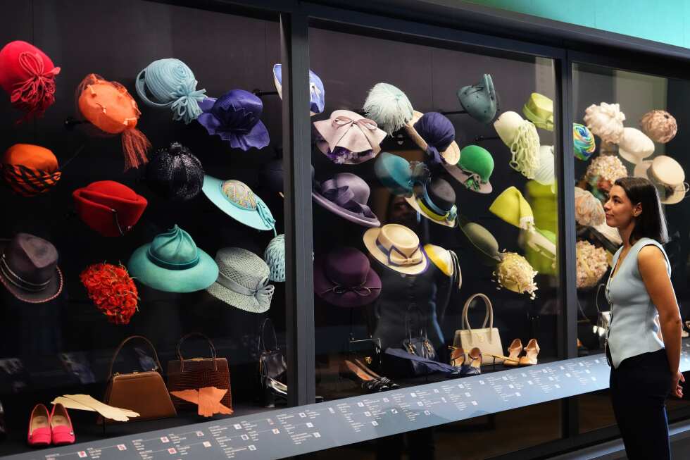 Queen Elizabeth II's fashion legacy on display at Buckingham Palace